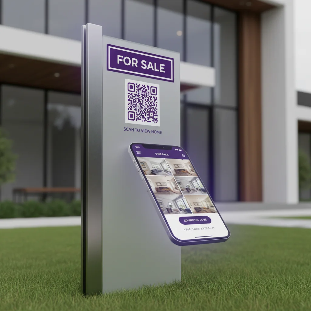 QR Codes for Real Estate: Property Listings, Open Houses & More